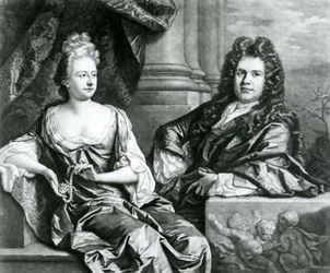 Mr und Mrs Gibbons, graviert von John Smith